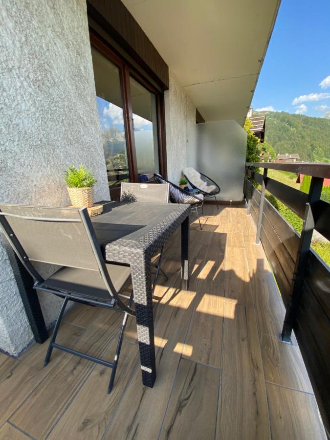 Bel Appartement Avec Vue Exceptionnelle Le Grand-Bornand Buitenkant foto